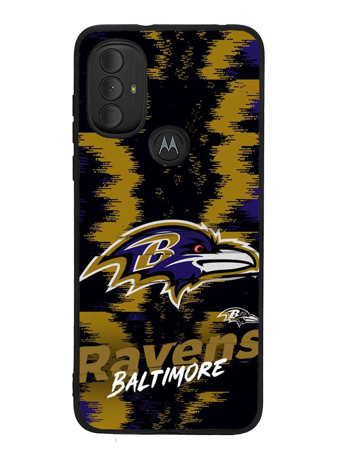 Baltimore Ravens NFL Team Logo Motorola Moto G Pure 2021 , Moto G Power 2022 Case