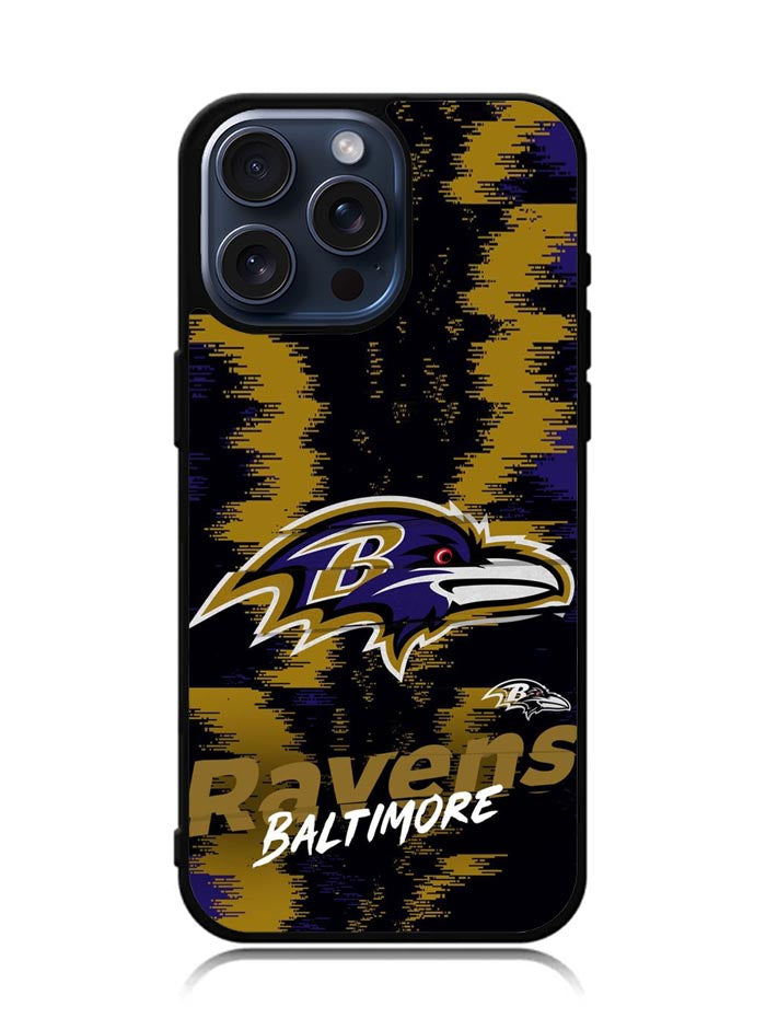 Baltimore Ravens NFL Team Logo iPhone 15 Pro Case OV10332