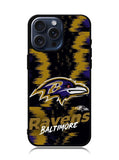 Baltimore Ravens NFL Team Logo iPhone 15 Pro Max Case