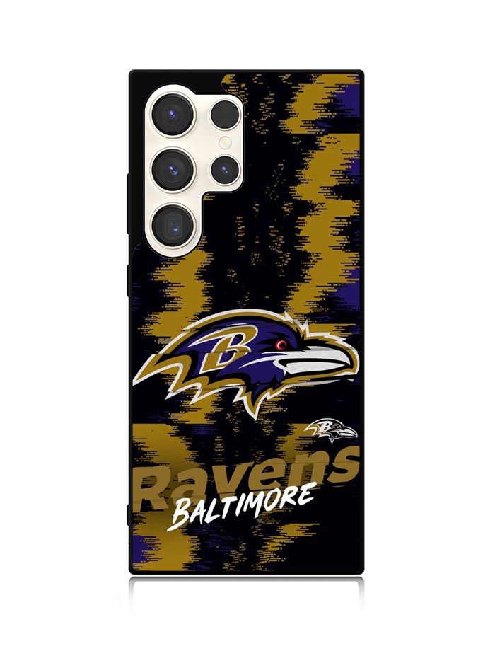 Baltimore Ravens NFL Team Logo Samsung Galaxy S25 Ultra 5G Case
