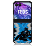 Carolina Panthers NFL Team Logo Motorola Moto Razr Plus 2024 , Moto Razr+ 2024 Case OV10342