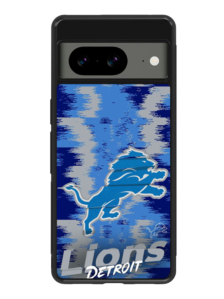 Detroit Lions NFL Team Logo Google Pixel 8A Case QC10358
