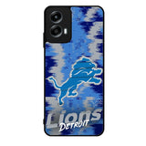 Detroit Lions NFL Team Logo Motorola Moto G Play 2024 Case OV10358