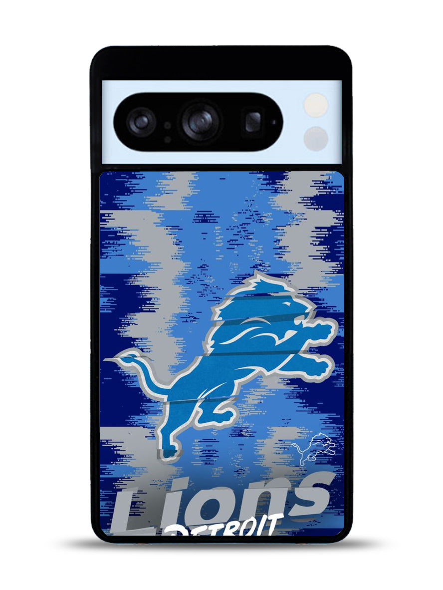 Detroit Lions NFL Team Logo Google Pixel 8 Pro Case QC10358