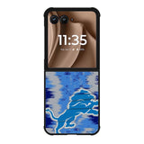 Detroit Lions NFL Team Logo Motorola Moto RAZR Plus 2025 Case OV10358