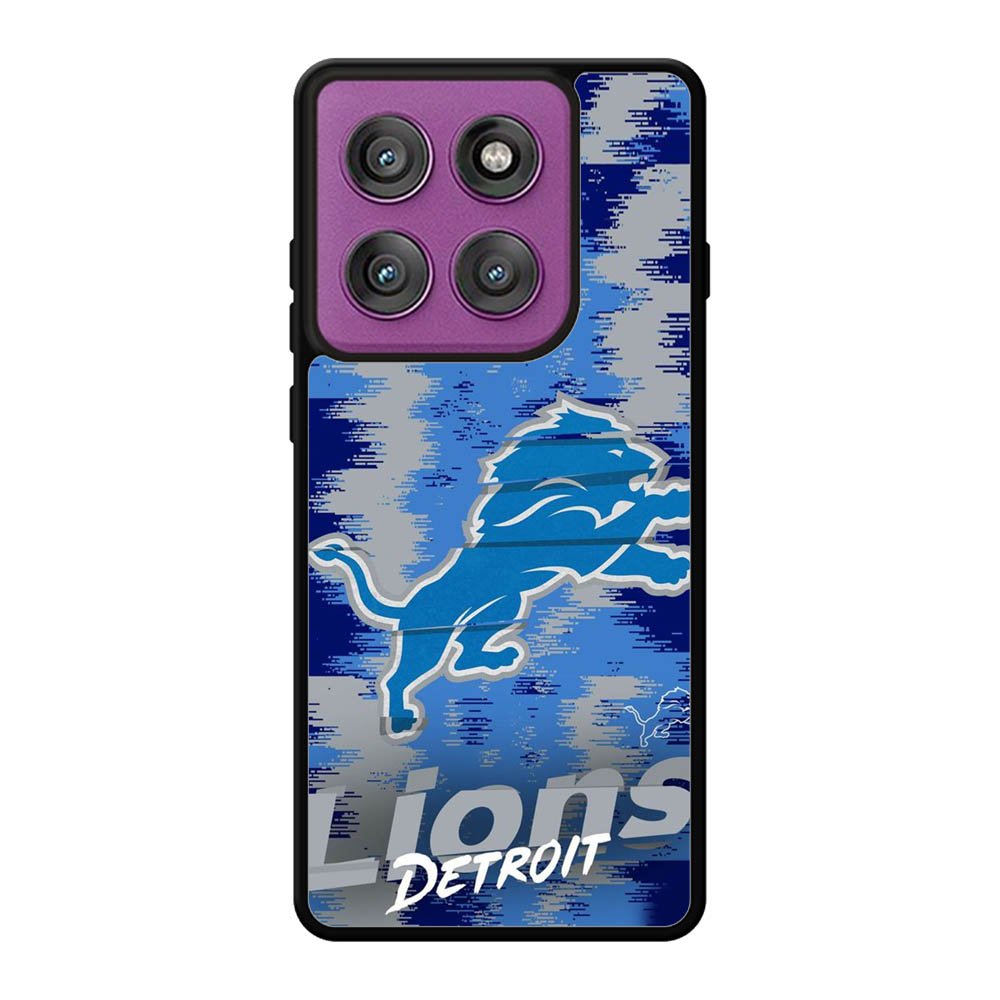 Detroit Lions NFL Team Logo Motorola Moto Edge 60 Pro Case QC10358