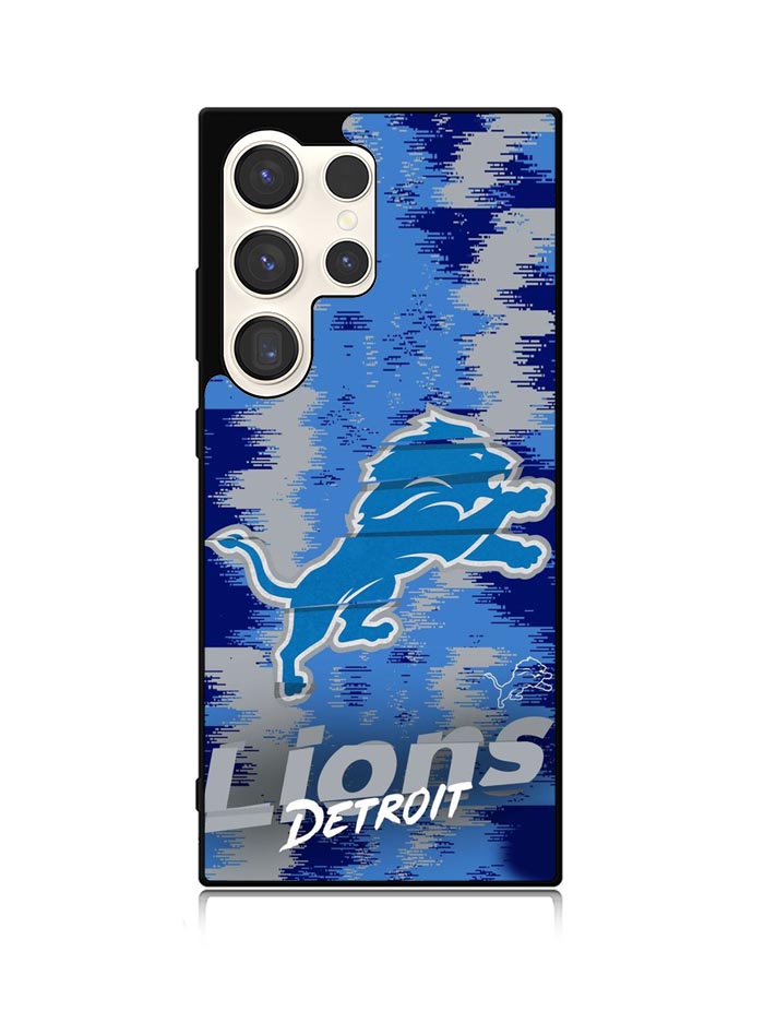 Detroit Lions NFL Team Logo Samsung Galaxy S25 Ultra 5G Case QC10358