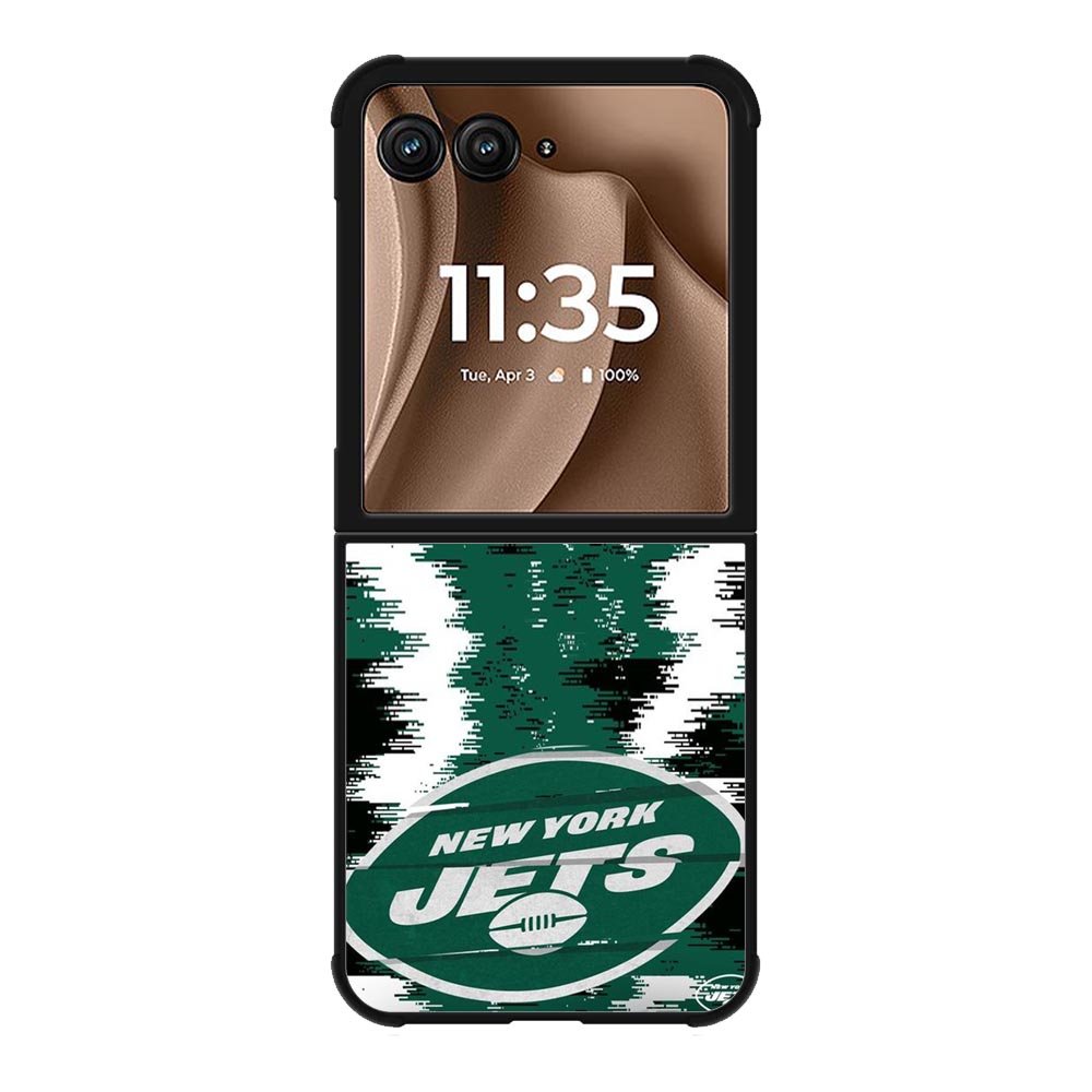 New York Jets NFL Team Logo Motorola Moto RAZR Plus 2025 Case OV10296