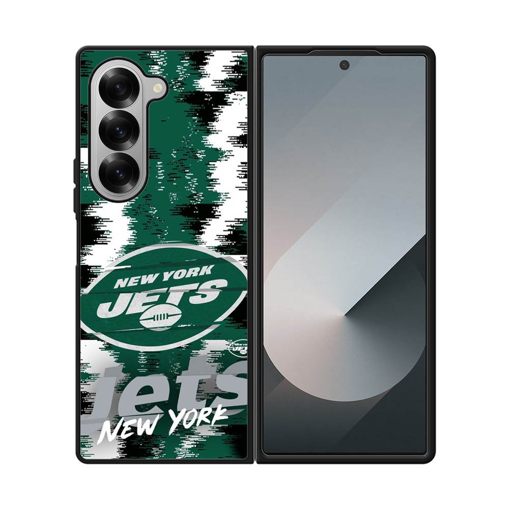 New York Jets NFL Team Logo Samsung Galaxy Z Fold 7 5G Case OV10296