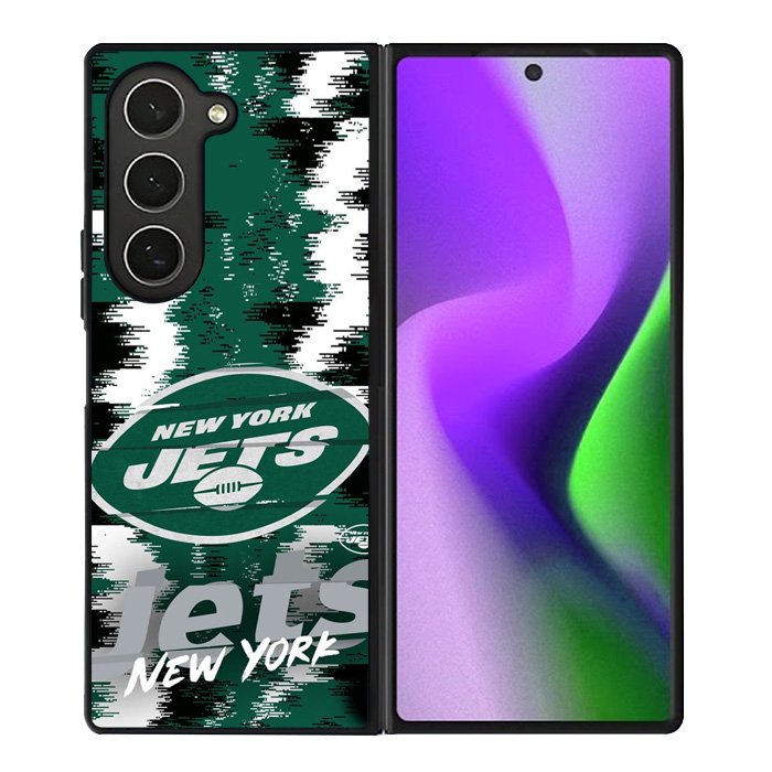 New York Jets NFL Team Logo Samsung Galaxy Z Fold 6 5G 2024 Case OV10296