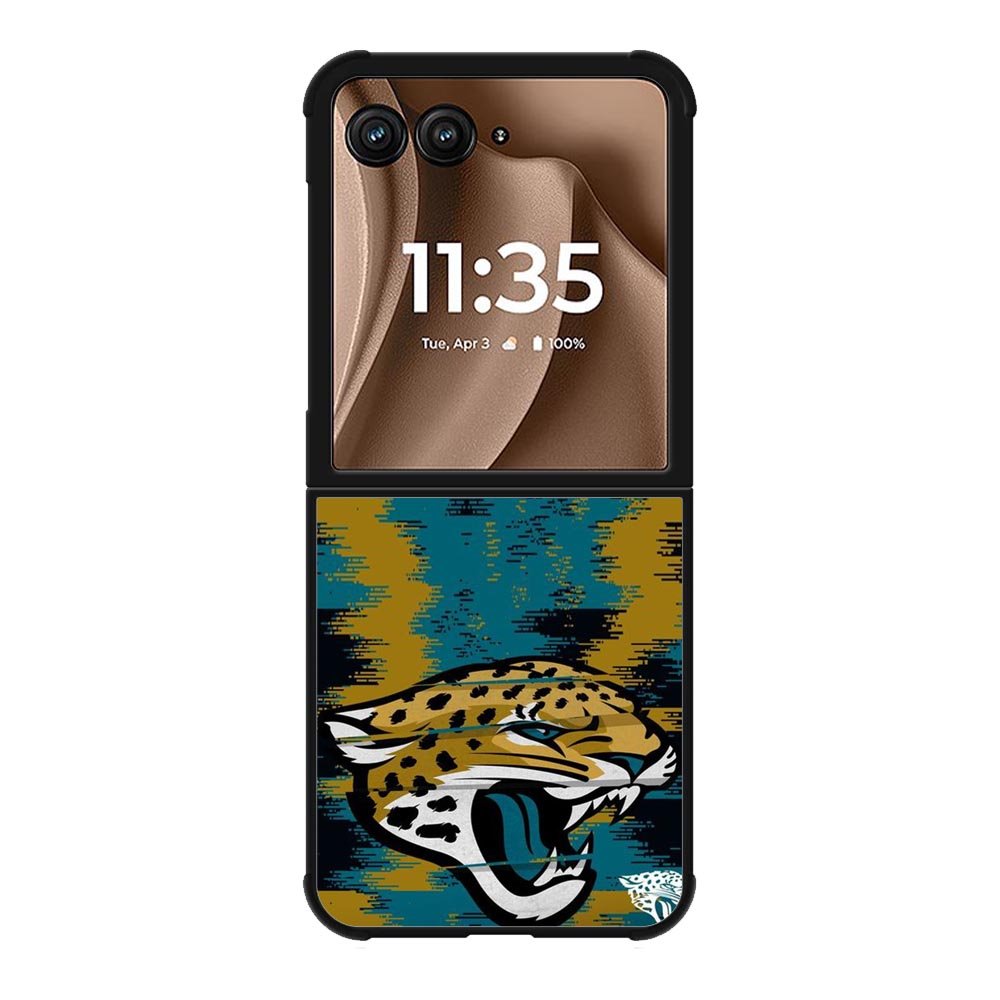 Jacksonville Jaguars NFL Team Logo Motorola Moto RAZR Plus 2025 Case OV10389