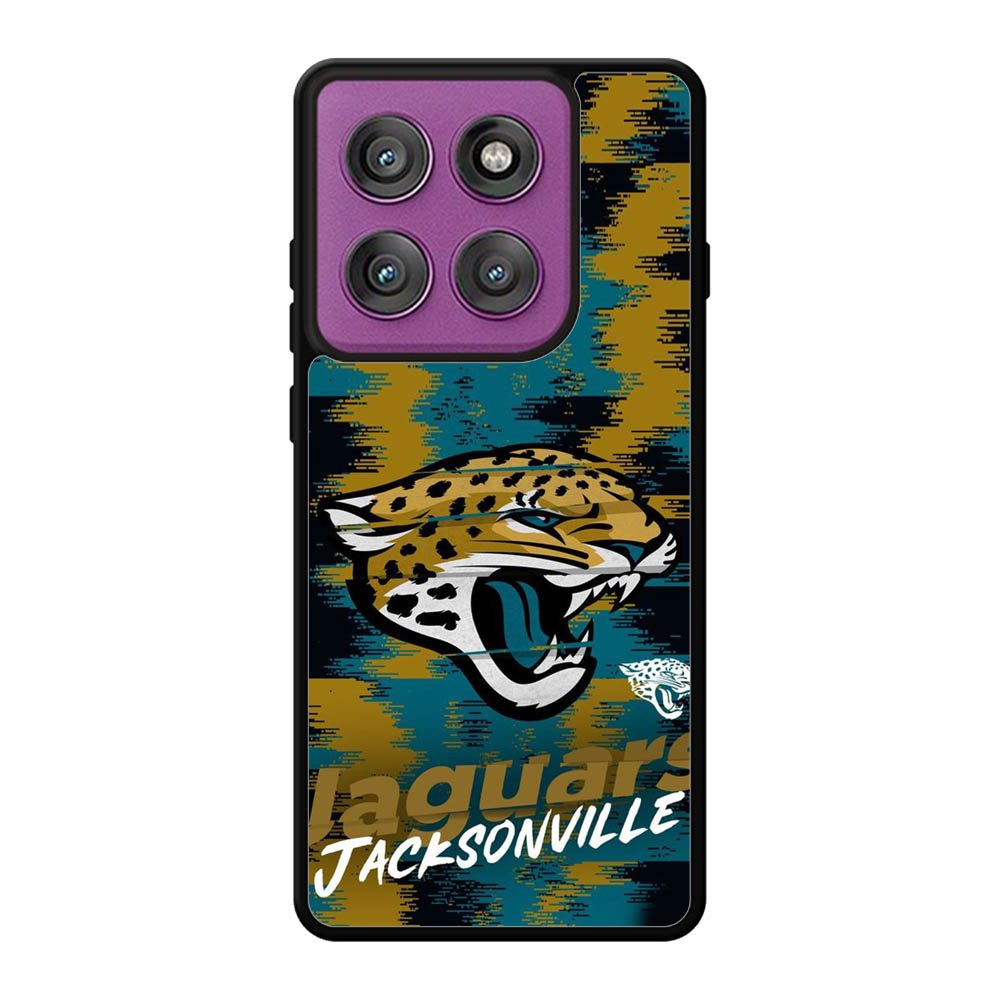 Jacksonville Jaguars NFL Team Logo Motorola Moto Edge 60 Pro Case QC10389
