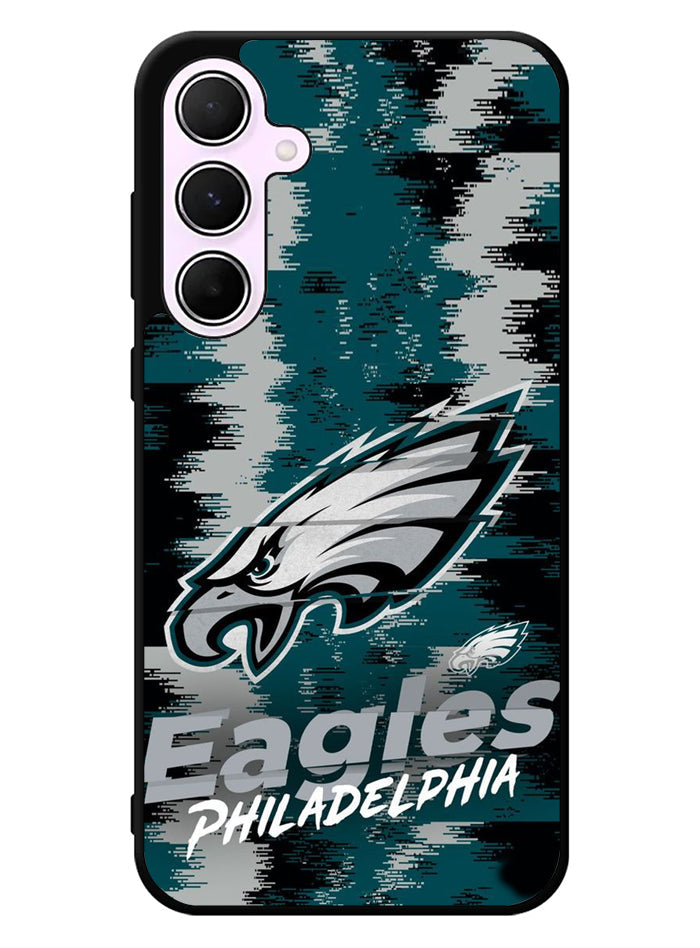 Philadelphia Eagles NFL Team Logo Samsung Galaxy A55 5G Case