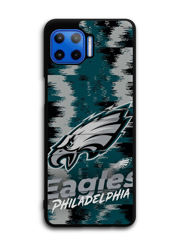 Philadelphia Eagles NFL Team Logo Motorola Moto One 5G Case , Moto One 5G UW Case , Moto G 5G Plus Case