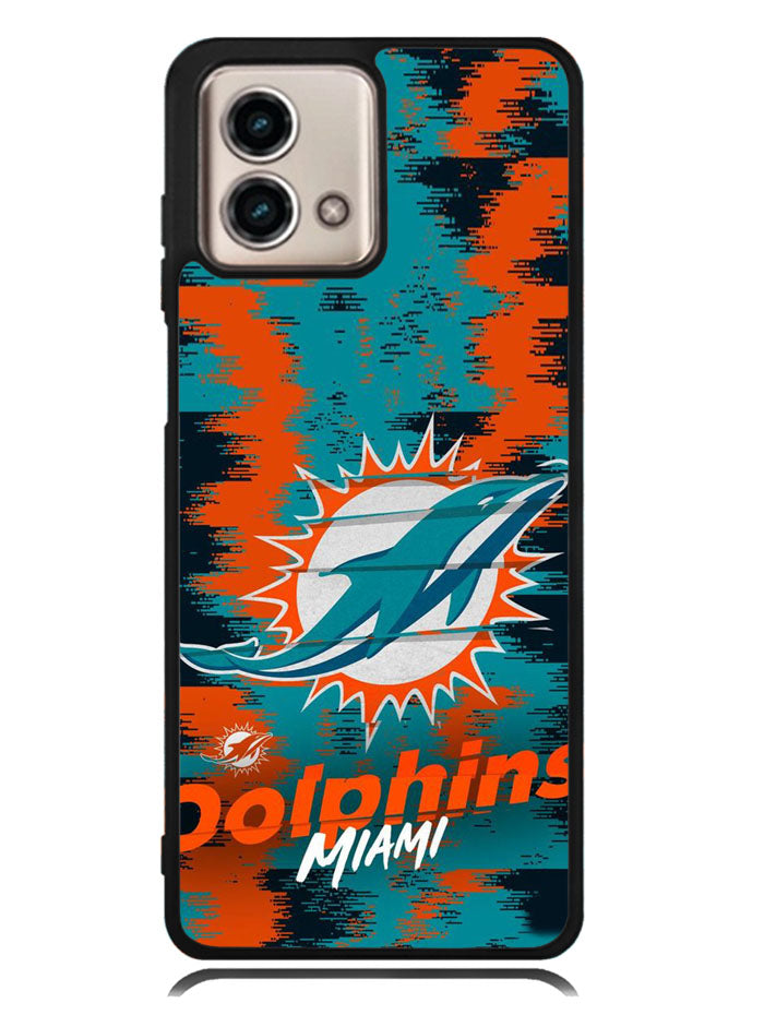Miami Dolphins NFL Team Logo Motorola Moto G Stylus 5G 2023 Case