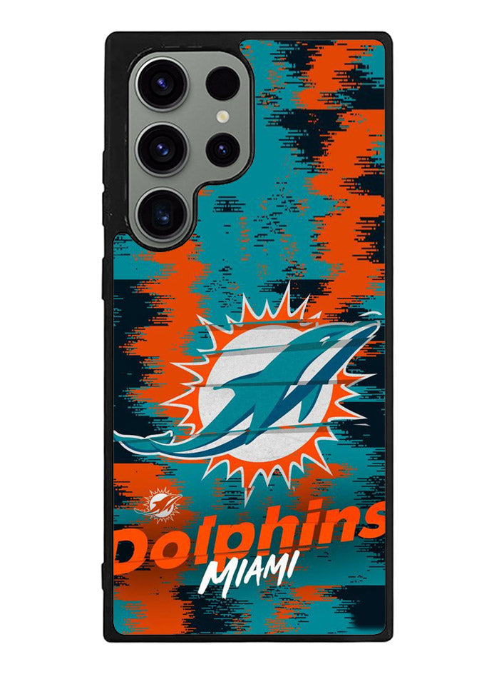 Miami Dolphins NFL Team Logo Samsung Galaxy S23 Ultra 5G Case
