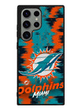 Miami Dolphins NFL Team Logo Samsung Galaxy S23 Ultra 5G Case