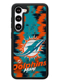 Miami Dolphins NFL Team Logo Samsung Galaxy S23 Plus 5G / Samsung Galaxy S23+ 5G Case