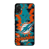 Miami Dolphins NFL Team Logo Samsung Galaxy A07 Case