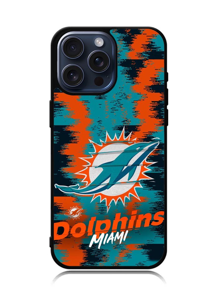 Miami Dolphins NFL Team Logo iPhone 15 Pro Max Case OV10269