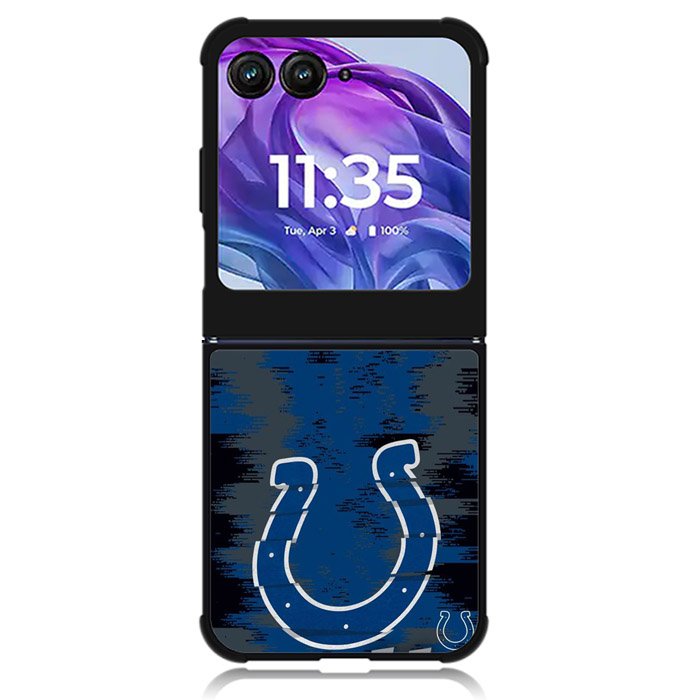 Indianapolis Colts NFL Team Logo Motorola Moto Razr Plus 2024 , Moto Razr+ 2024 Case OV10385
