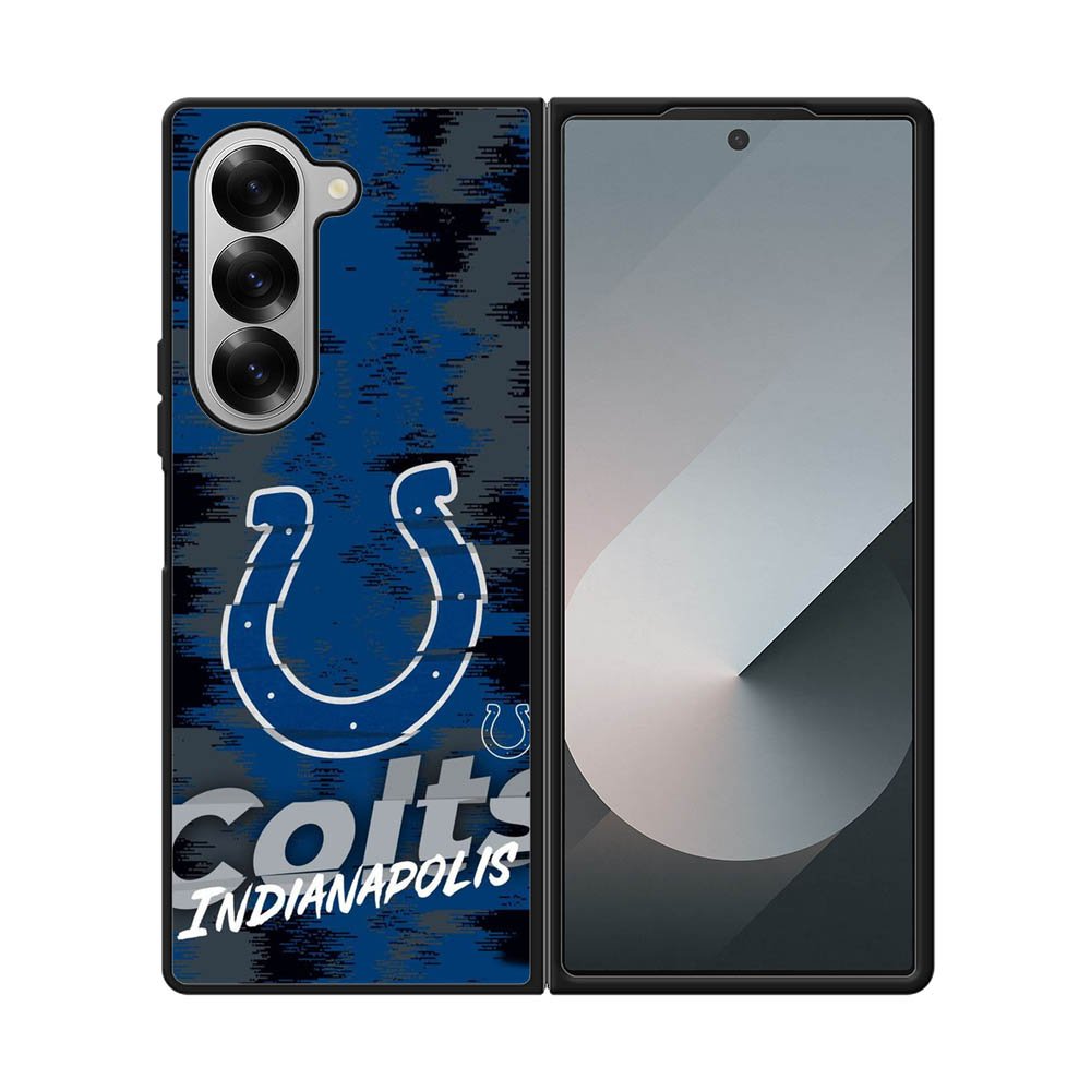 Indianapolis Colts NFL Team Logo Samsung Galaxy Z Fold 7 5G Case QC10385