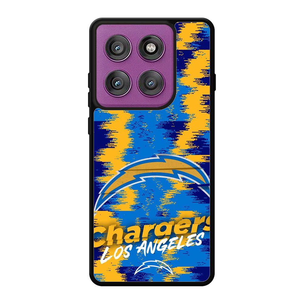 Los Angeles Chargers NFL Team Logo Motorola Moto Edge 60 Pro Case