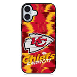Kansas City Chiefs NFL Team Logo iPhone 16 Plus Case