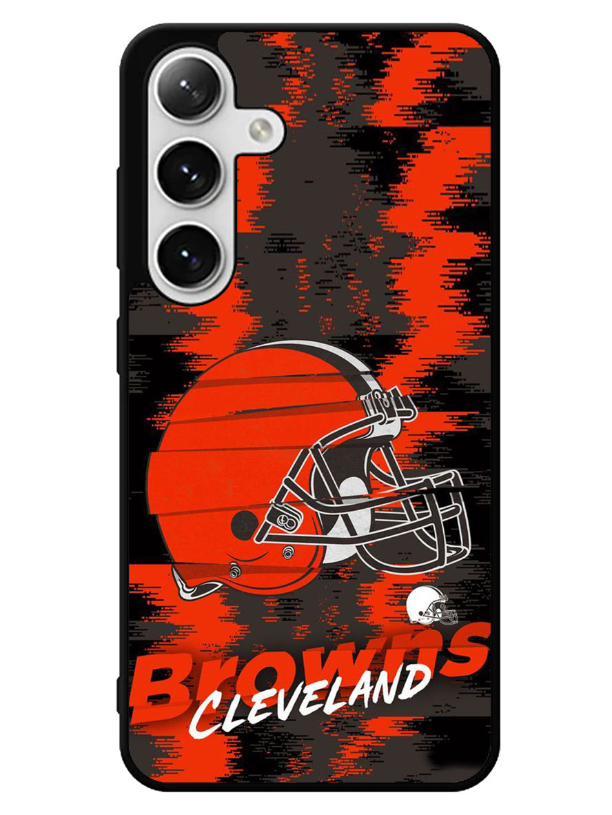 Cleveland Browns Nfl Team Logo Samsung Galaxy S25 5G Case