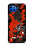 Cleveland Browns Nfl Team Logo Motorola Moto One 5G Case , Moto One 5G UW Case , Moto G 5G Plus Case