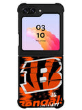 Cincinnati Bengals Nfl Team Logo Samsung Galaxy Z Flip 5 5G 2023 Case