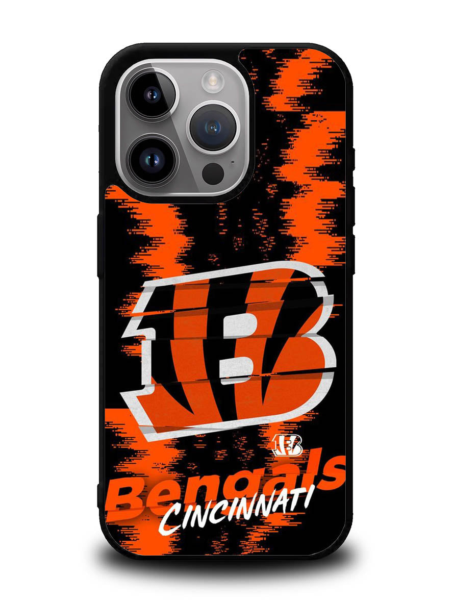 Cincinnati Bengals Nfl Team Logo iPhone 15 Pro Case