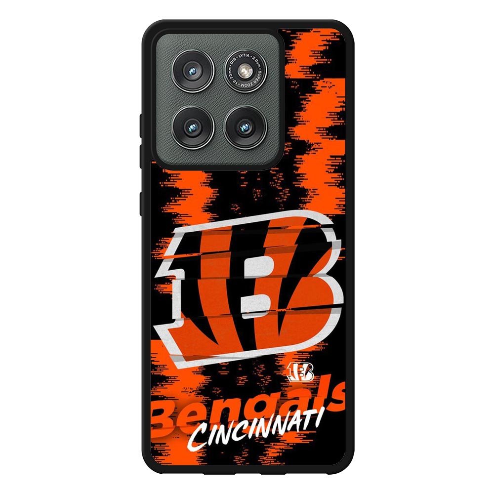 Cincinnati Bengals Nfl Team Logo Motorola Moto Edge 2025 Case