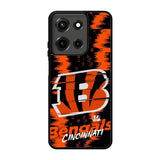 Cincinnati Bengals Nfl Team Logo Motorola Moto G 5G 2025 Case OV8000
