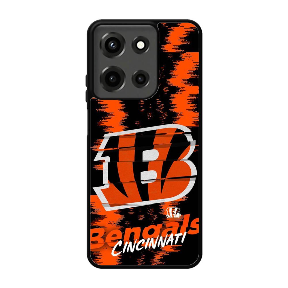 Cincinnati Bengals Nfl Team Logo Motorola Moto G 5G 2025 Case OV6577