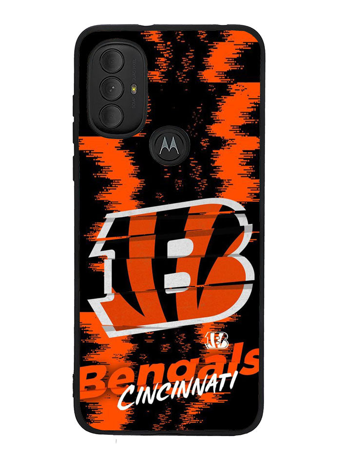 Cincinnati Bengals Nfl Team Logo Motorola Moto G Pure 2021 , Moto G Power 2022 Case