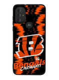 Cincinnati Bengals Nfl Team Logo Motorola Moto G Pure 2021 , Moto G Power 2022 Case