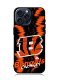 Cincinnati Bengals NFL Team Logo iPhone 15 Pro Case OV10349