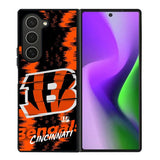Cincinnati Bengals Nfl Team Logo Samsung Galaxy Z Fold 6 Case