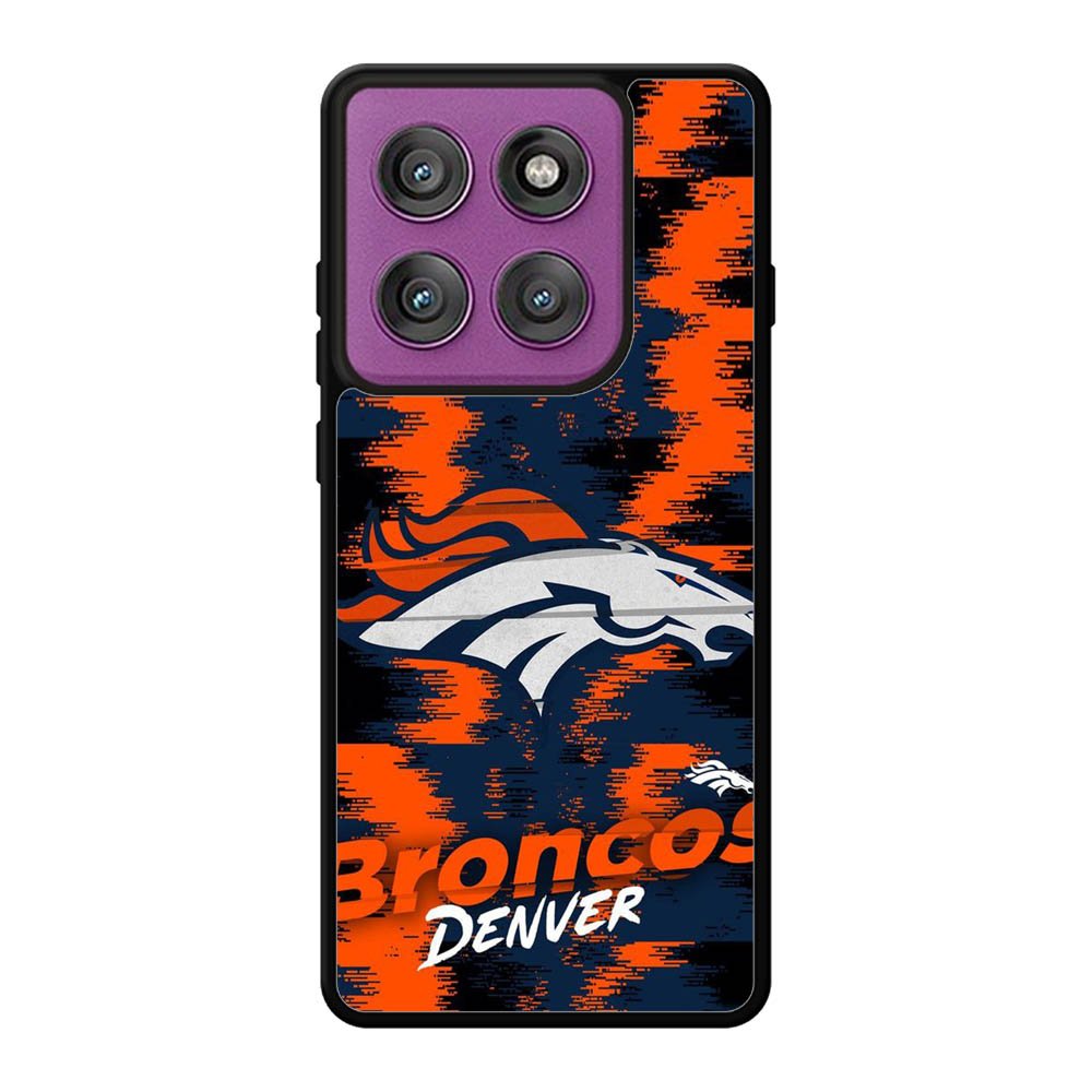 Denver Broncos Nfl Team Logo Motorola Moto Edge 60 Pro Case