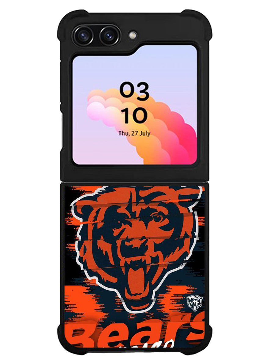 Chicago Bears Nfl Team Logo Samsung Galaxy Z Flip 5 5G 2023 Case