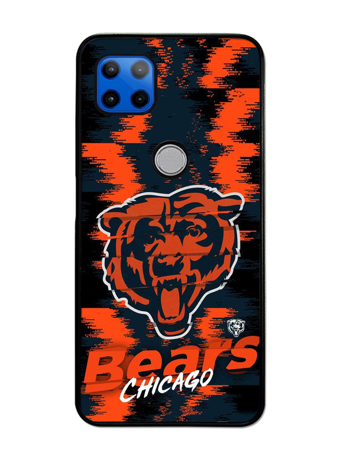 Chicago Bears Nfl Team Logo Motorola Moto G 5G Case , Moto One 5G Ace Case