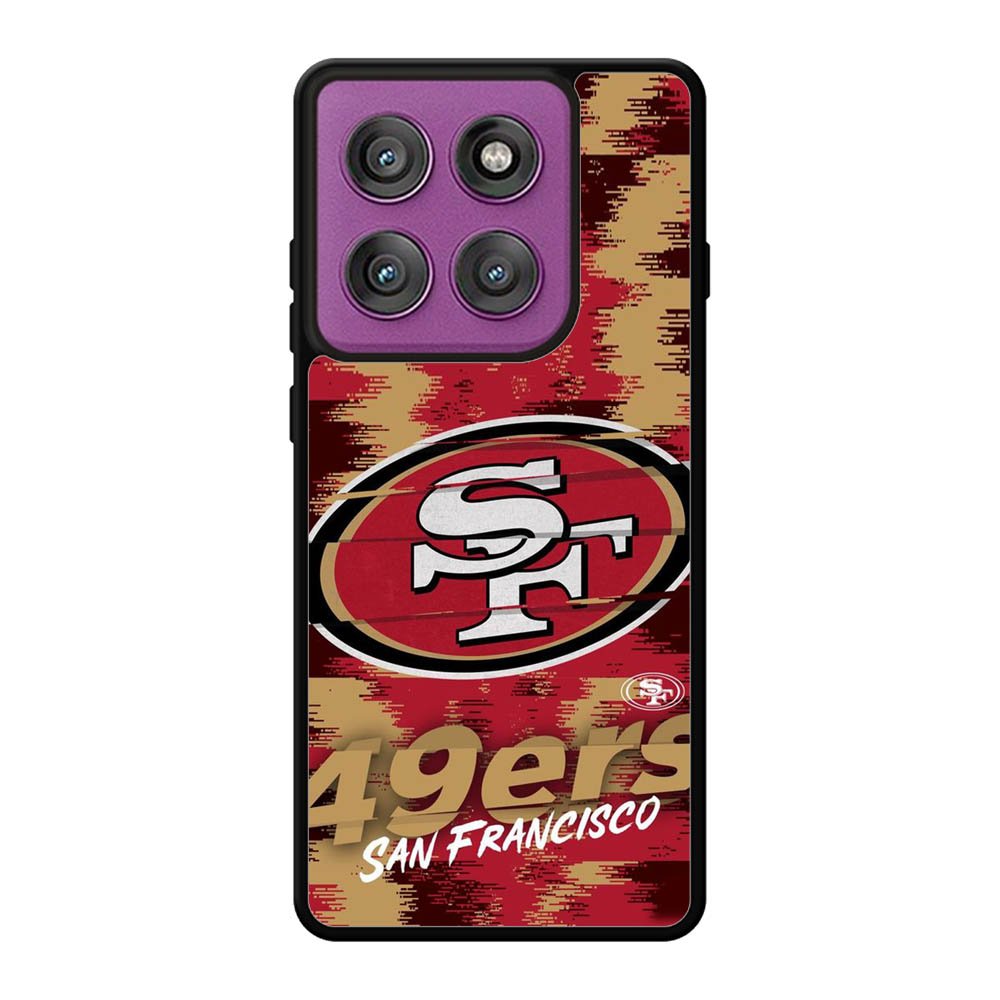 San Francisco 49Ers NFL Team Logo Motorola Moto Edge 60 Pro Case