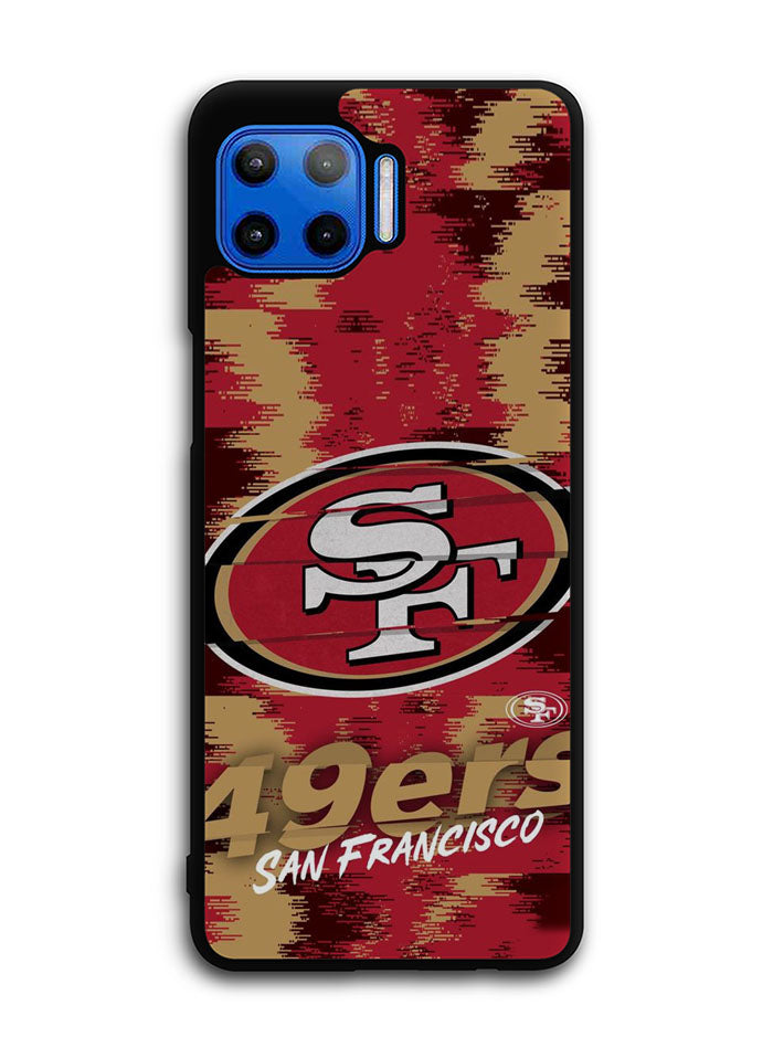 San Francisco 49Ers NFL Team Logo Motorola Moto One 5G Case , Moto One 5G UW Case , Moto G 5G Plus Case