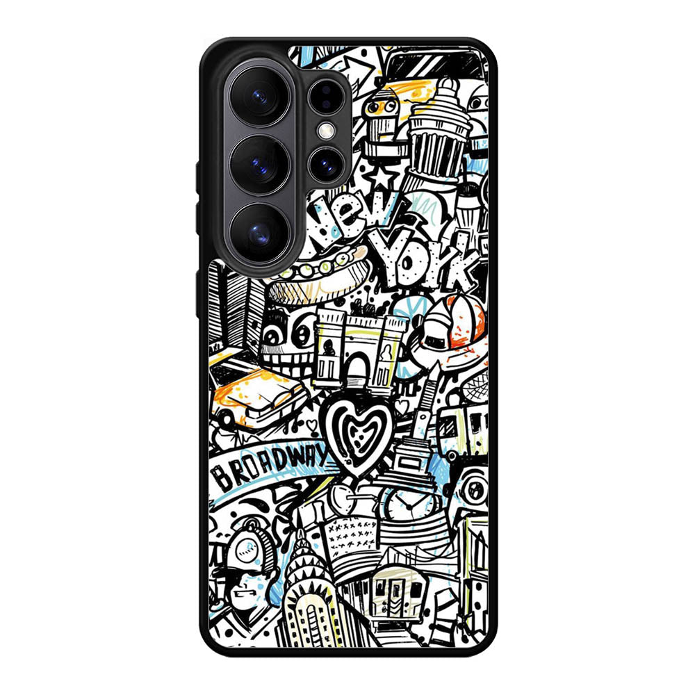 New York City Art Samsung Galaxy S26 Ultra Case OV1875