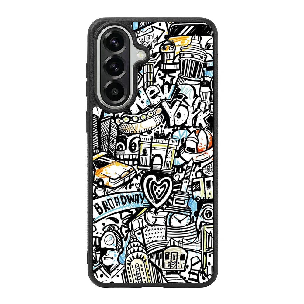 New York City Art Samsung Galaxy A57 Case QC1875