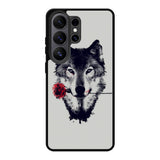 Wolf Rose Samsung Galaxy S26 Ultra Case QC1878