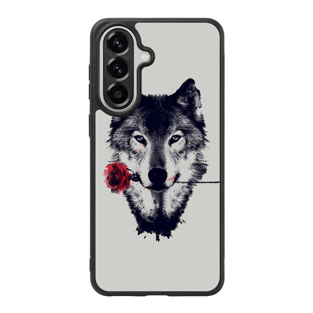 Wolf Rose Samsung Galaxy A37 Case OV1878