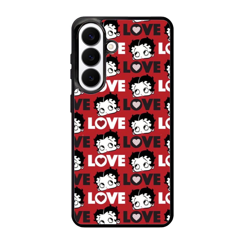 Betty Boop Love Cute Red Samsung Galaxy S26 Case OV1886