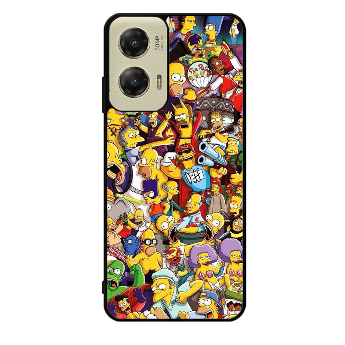 Doodle Simpsons Family Motorola Moto G Stylus 5G 2024 Case OV4735
